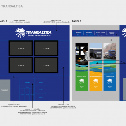 modulo corporativo transaltisa stand perumin